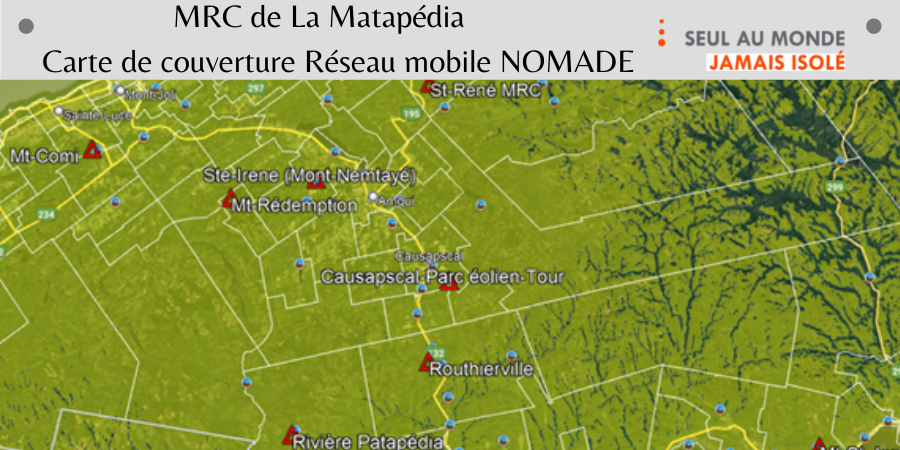 Zoom sur la MRC de La Matapédia